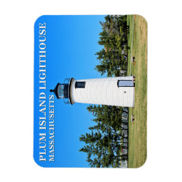 Plum Island Lighthouse, Massachusetts Flex Magnet Magneet