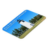 Plum Island Lighthouse, Massachusetts Flex Magnet Magneet (Linkerzijde)