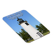 Plum Island Lighthouse, Massachusetts Flex Magnet Magneet (Rechterzijde)