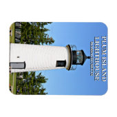Plum Island Lighthouse, Massachusetts Flex Magnet Magneet (Horizontaal)