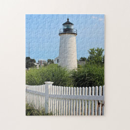 Plum Island Lighthouse Massachusetts Jigzaag Puzzl Legpuzzel
