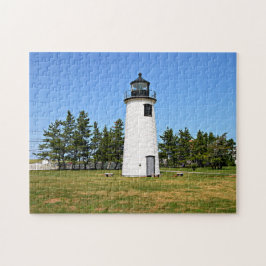 Plum Island Lighthouse Massachusetts Jigzaag Puzzl Legpuzzel