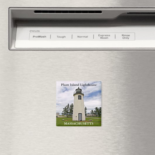 Plum Island Lighthouse, Massachusetts Magnet (Insitu (Vaatwasser))