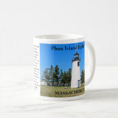 Plum Island Lighthouse, Massachusetts Mok (Voorkant rechts)