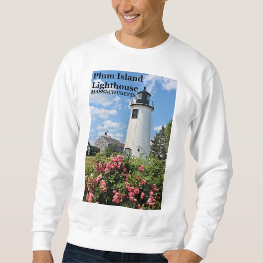 Plum Island Lighthouse, Massachusetts Sweatshirt (Voorkant)