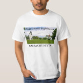 Plum Island Lighthouse, Massachusetts T-Shirt (Voorkant)