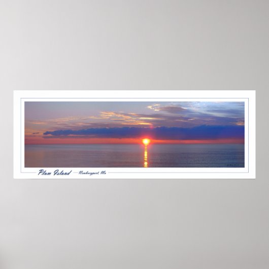 Plum Island Sunrise Poster (Voorkant)
