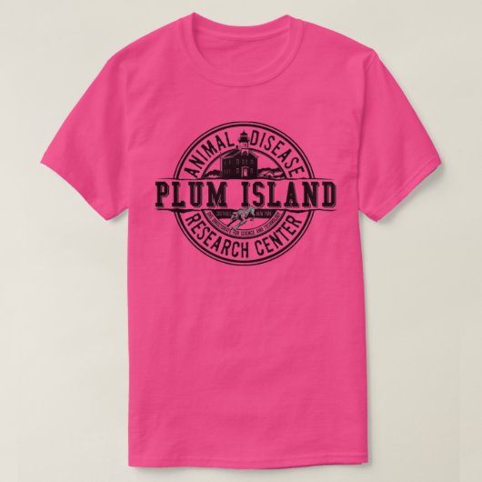 Plum Island T-shirt (Design voorkant)
