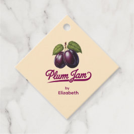 Plum Jam Bedankjes Labels