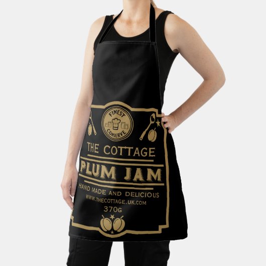 Plum Jam Conserve Maker Schort (Insitu)