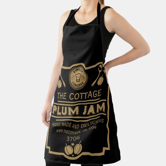 Plum Jam Conserve Maker Schort (Insitu)