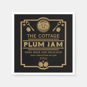 Plum Jam Conserve Maker Servet