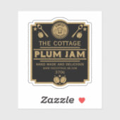 Plum Jam Conserve Maker Sticker (Vel)