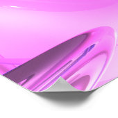 Plum Juices Abstract Poster (Hoek)