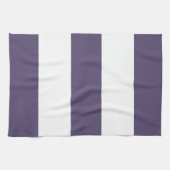 Plum Lavender & White Stripe Kitchen Towel Gift Theedoek (Horizontaal)