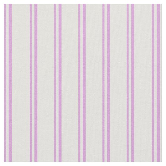 Plum & Light Cyan Colour Lined/Striped Pattern Stof (Close Up)