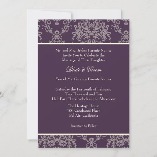 Plum + light roomglas kaart (Achterkant)