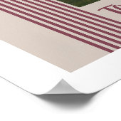 Plum Lombard Lines Arch Custom Photo Art Print (Hoek)