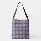 Plum Mandala Crossbody Tas (Achterkant)