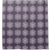 Plum Mandala Douchegordijn (Voorkant)