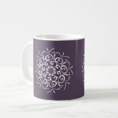 Plum Mandala Koffiemok (Voorkant links)