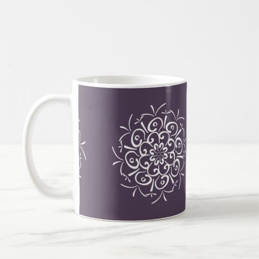 Plum Mandala Koffiemok (Links)