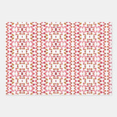 Plum Mosterd Gouden Blad Verpakkingsdocument Inpakpapier Vel (Voorkant 3)