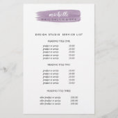 Plum Nail Poland Pruing & Services Flyer (Voorkant)