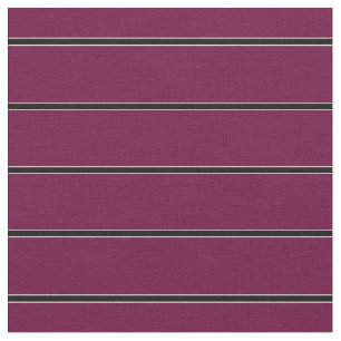 Plum -of kies een kleur-zwart/wit pin streep stof