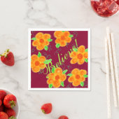 Plum Oranje en Limoen Servetten (Insitu)