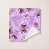 Plum Orchids Bad Handdoek (Wasdoekje)
