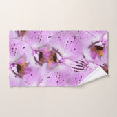 Plum Orchids Bad Handdoek (Handdoek)