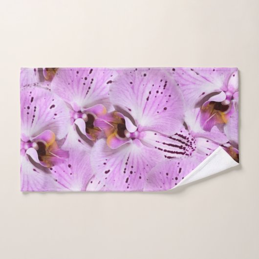 Plum Orchids Bad Handdoek (Handdoek)