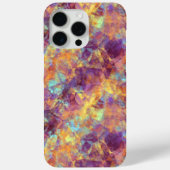 Plum Paars Crumpled Texture Case-Mate iPhone Case (Achterkant)