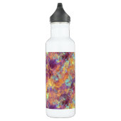 Plum Paars Crumpled Texture Waterfles (Rechts)