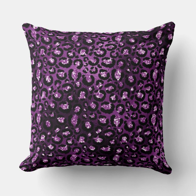 Plum Paars/Diamond Reversible Pillow Kussen (Voorkant)