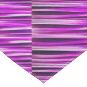 Plum Paars en Burgundy Stripy Lines Pattern Tafelkleed (Gekanteld)