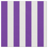 Plum Paars en White Vertical Stripes Stof (Close Up)