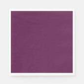 Plum Paars Servet (Voorkant)