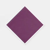 Plum Paars Servet (Hoek)
