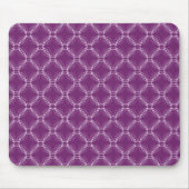 Plum Paars Uptown Elegance Mousepad Muismat (Voorkant)