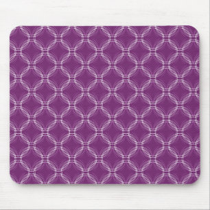 Plum Paars Uptown Elegance Mousepad Muismat