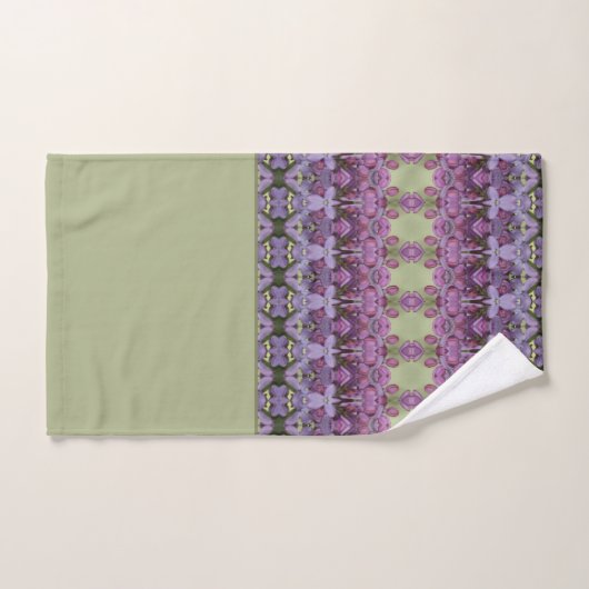 Plum Paarse en Mauve Bad Handdoek (Handdoek)