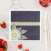 Plum Paarse en Mauve Servet (Insitu)