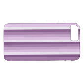 Plum paarse schaduwstrepen Case-Mate iPhone case (Achterkant (Horizontaal))