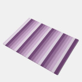 Plum paarse schaduwstrepen deurmat (Schuin)