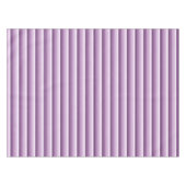 Plum paarse schaduwstrepen tafelkleed (Voorkant (Horizontaal))