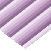 Plum paarse schaduwstrepen tafelkleed (Gekanteld)