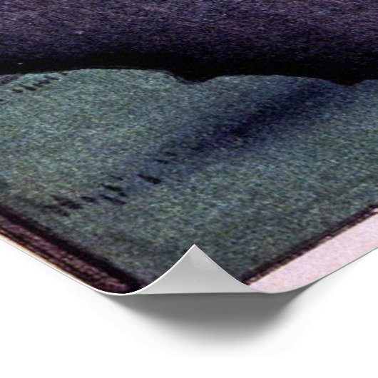 Plum Park in Kameido Poster (Hoek)