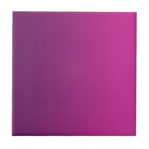 Plum Passion - Gradiënt Plum Magenta Keramische Te Tegeltje